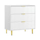 Artiss 3 Chest of Drawers Lowboy Cabinet White