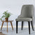 Artiss Set of 2 Fabric Dining Chairs - Grey - Decorly
