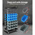Giantz 90 Workshop Bin Storage Rack Stand