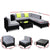 Gardeon 7PC Sofa Set Outdoor Furniture Lounge Setting Wicker Couches Garden Patio Pool - Decorly
