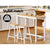 Artiss 2 x Wooden Bar Stools Bar Stool Dining Chairs Kitchen Barstools Oak