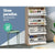 Artiss 48 Pairs Shoe Cabinet Rack Organiser Storage Shelf Wooden - Decorly