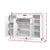 Artiss Shoe Cabinet Shoes Storage Rack 120cm Organiser White Drawer Cupboard - Decorly