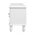 Kubi French Provincial Entertainment Unit In White 160cm