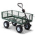 Gardeon Mesh Garden Steel Cart - Green - Decorly