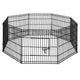 i.Pet 8 Panel Dog Playpen Puppy Enclosure Fence 24Inch