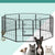 i.Pet 8 Panel Pet Dog Playpen Puppy Exercise Cage Enclosure Fence Play Pen 80x80cm - Decorly