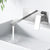 Cefito WELS Bathroom Tap Wall Square Silver Basin Mixer Taps Vanity Brass Faucet