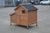 Brown Chicken Coop Rabbit Hutch Cat Cage Hen Chook House