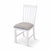Laelia Dining Chair Set of 6 Solid Acacia Timber Wood Coastal Furniture - White