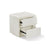 Astrid White Bedside Table