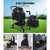 i.Pet Pet Stroller Dog Carrier Foldable Pram 3 IN 1 Middle Size Black - Decorly