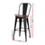 2x Artiss Metal Bar Stools Wooden Seat Retro Counter Stool