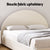 Artiss Bed Frame Gas Lift Strorage Beds Base Platform Boucle Fabric Double ELLA