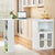 Artiss Bar Table Storage Cabinet Dining Wine Rack Home Office Desk Extendable