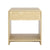 Artiss Bedside Table Drawer Open Shelf Pine