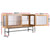 Artiss Buffet Sideboard Double Doors - Oak