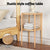 Artiss Coffee Table 2-Tier Round Wood