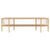 Artiss TV Unit Entertainment Unit Storage Shelf 148cm Pine