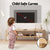 Artiss TV Unit Entertainment Unit Storage Shelf 148cm Pine
