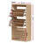 Artiss Shoe Cabinet Storage Drawer 45 Pairs Pine