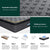 Bed Mattress Giselle 34cm Queen
