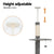 i.Pet Cat Tree 290cm Tower Scratching Post Scratcher Floor to Ceiling Cats Bed