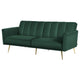 Artiss Sofa Bed 3 Seater Couch Convertible Lounge Adjustable Arm Recliner Velvet