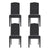 Artiss Dining Chairs Set of 4 Linen Parsons Chair Dark Grey
