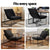 Artiss Armchair Lounge Chair Sling Black