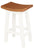 Tokyo Timber Kitchen Counter Stool (White Caramel)