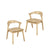 Fynn Oak Dining Chair - Set of 2 (Natural)