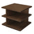 Hudson Oversized Square Side Table (Walnut)