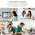 FORTIA Sit To Stand Up Standing Desk, 140x60cm, 72-118cm Electric Height Adjustable, 40kg Rated, White/Silver Frame