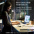 FORTIA Sit To Stand Up Standing Desk, 150x70cm, 72-118cm, Height Adjustable, 50kg Rated, Walnut Style/Silver Frame