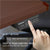 FORTIA Sit To Stand Up Standing Desk, 150x70cm, 72-118cm, Height Adjustable, 50kg Rated, Walnut Style/Silver Frame