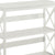 Sarantino Lucas 3-Tier Bookshelf Display Rack in White
