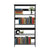 Sarantino Daphne 5-tier Cross Panel Bookshelf
