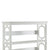 Sarantino Laurel 3-Tier Bookshelf Display Rack in White