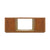 TV Cabinet MDF Brown Colour Two Sideboards Open Space