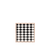 Cassette Checkboard Coaster black