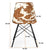 EAMES STYLE COWHIDE CHAIR