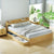Artiss Bed Frame Queen Size with Charging Ports and 2 Drawers AURA