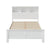 Artiss Bed Frame Double Size Wooden with 3 Shelves Bed Head White