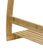 Carla Home Bamboo Towel Metal Holder Rack 3-Tier