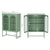 ArtissIn Buffet Sideboard Metal Cabinet - ELMA Green