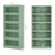 ArtissIn Buffet Sideboard Cupboard Cabinet Storage Mesh Doors Metal Green ELIA