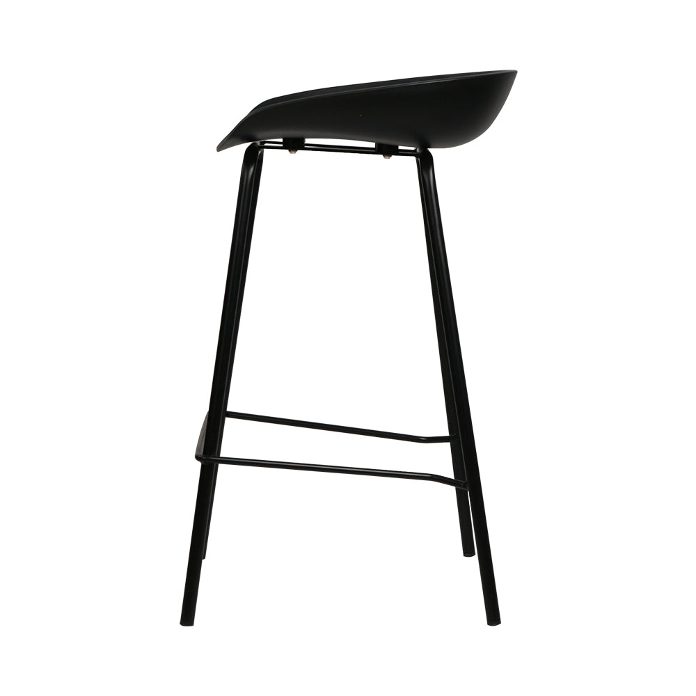 Black metal bar stools set of 4 best sale