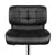 Artiss set of 4 Bar Stools PU Leather Chrome Kitchen Bar Stool Chairs Gas Lift Black