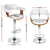 Artiss Set of 2 Wooden PU Leather Bar Stool - White and Chrome